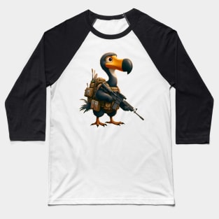 Tactical Dodo Bird Baseball T-Shirt